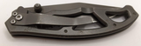 Gray Gerber 3" Partially Serrated Blade Drop Point w/Pocket Clip Frame Lock