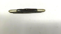 Vintage Rare Marsh Bros & Co Sheffield 2 Blade Slim Folding Pocket Knife 3 Pin