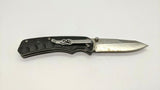 Browning Model 2460 Night Seeker 2 Folding Pocket Knife Plain Liner Blk Aluminum