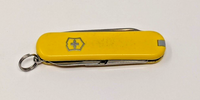 "Don't Tread On Me" Victorinox Classic SD SAK Pocket Knife 58mm Yellow
