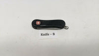 Wenger Esquire Swiss Army Knife 3-Tool Scissors Nail File Evolution Style Scales