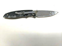 Browning Model 0283 Liner Lock Folding Pocket Knife Black Composite Handle