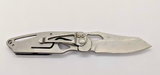 Gas Monkey 1312 Tanto Tribute Framelock Gray Stainless Folding Pocket Knife
