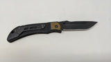 Outdoor Edge Brand Folding Pocket Knife 420J2 Steel Blade Lockback Red & Black