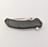 Unbranded Drop Point Combination Blade Liner Lock Folding Pocket Knife