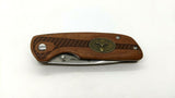 Ozark Trail Outdoor Equipment Whitetail Series Folding Pocket Knife Wood Handle
