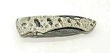 Appalachian Trail Stainless Steel Folding Pocket Knife Water Drop Scene Handle