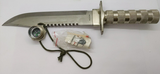 Gordon Stainless Steel Survival / Hunting Knife #90714 Storage Handle Compass