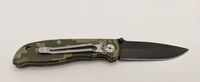 Stay With The Snake Reenlist First Squadron Camo Folding Pocket Knife Drop Point