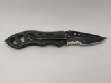 Smith & Wesson Extreme Ops SWA3 Liner Combination Drop Point Blade Folding Knife