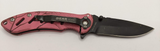 Bear Edge Realtree Extra Pink Camo Brisk Frame Liner Lock Folding Pocket Knife