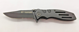 Sheffield Extreme Ops SAW24S Drop Point Combination Blade Folding Pocket Knife