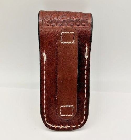 Victorinox Zermatt Pouch Leather Sheath Pouch (Dark Brown) Swiss Army