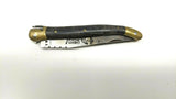 Vintage Laguiole Rossignol Folding Pocket Knife Bumble Bee Blade Stop Wood
