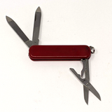 Wenger Delemont Classic Esquire Swiss Army Knife w/ Toothpick & Tweezers Red