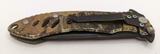 Remington Sportsman Series 8.6" Folding Pocket Knife Camo Partially Serrated