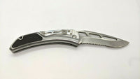 Artistic Outdoor Company Folding Pocket Knife Combo Edge Liner Lock SS Aluminum