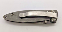Browning Model 5083 Camo Plain Edge Drop Point Liner Lock Folding Pocket Knife