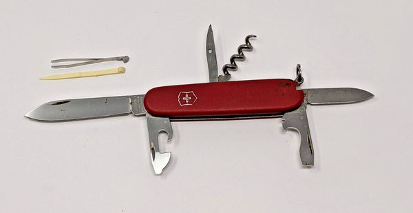 Victorinox Spartan Nylon Scales Swiss Army Knife Multi-Tool Awl Sewing Eye