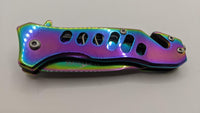 Albatross Rainbow Spring Assited Folding Pocket Knife Liner Lock w/Pocket Clip