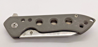 Kizer Guru S35VNKI3504K1 Matt Design Drop Point Frame Lock  Folding Pocket Knife