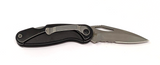 Moose ESP K&R ASI#63770 Folding Pocket Knife Black Handle Combo Blade