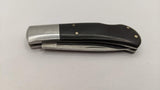 Vintage Regent Aristocrat Seki Japan Folding Pocket Knife Black Handle