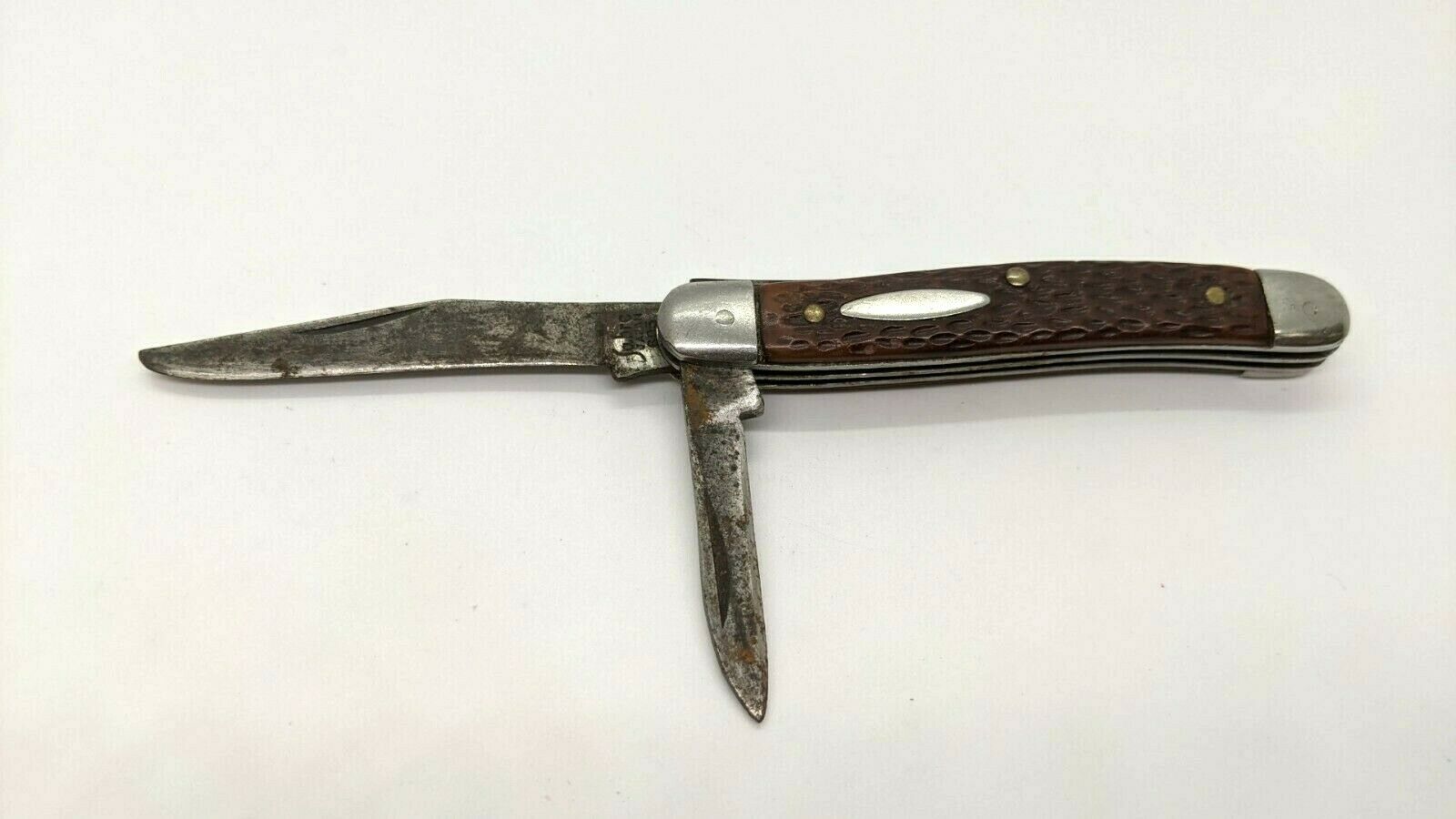 Vintage Sabre 2 Bladed Pocket Knife no. 605 | eBay