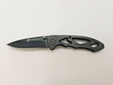 Smith & Wesson CK400B Frame Plain Drop Point Blade Black Folding Pocket Knife