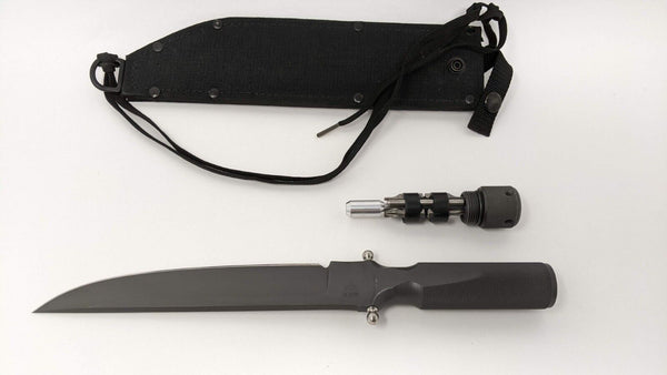 Chris Reeve Knives Nkonka Fixed Blade Knife w/Sheath Screwdriver Set in Handle