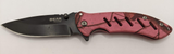 Bear Edge Realtree Extra Pink Camo Brisk Frame Liner Lock Folding Pocket Knife