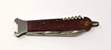 Custom Picknicking Knife Plain Blade Fork Bottle Opener Screwdriver Cork Screw
