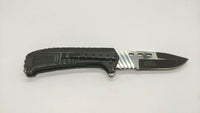 MTech MT-A897 Folding Pocket Knife Spring Assisted Combo Liner Anodized Aluminum