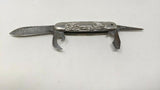 Vintage Imperial Prov RI USA Kamp King Folding Pocket Knife Camp Tool Aluminum