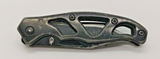 Gerber 8970619D1 Frame Lock Combination Clip Point Blade Black Pocket Knife
