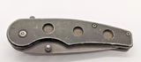 Unbranded Partially Serrated Tanto Blade Liner Lock Folding Pocket Knife