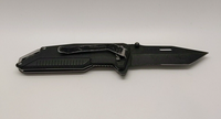 Dewalt DWHT10910 Folding Pocket Knife Piercing Tanto Combo Liner Black