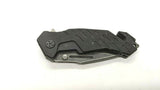 MTech USA Ballistic MX-A828 Folding Pocket Knife Assisted Combo Edge Liner G10