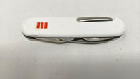 Vintage Inox Germany Rostfrei Solingen SAK Folding Knife Corkscrew Punch White