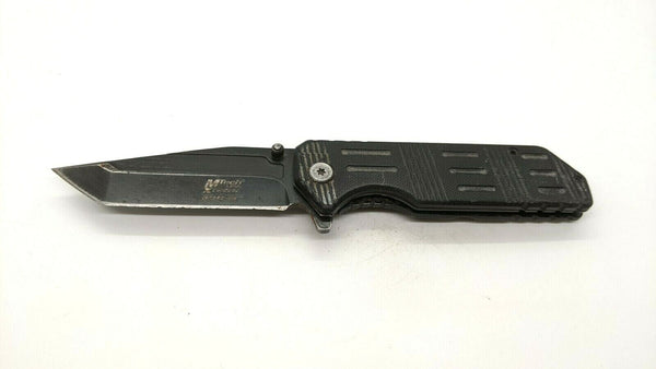 MTech USA Xtreme Ballistic MX-A802 Folding Pocket Knife Assisted Plain Frame Blk