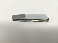 VTG Rare Gerber Silver Knight 97223 Mother Of Pearl 2 Blade Folding Pocket Knife