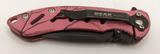 Bear Edge Realtree Extra Pink Camo Brisk Frame Liner Lock Folding Pocket Knife