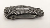 Smith & Wesson CK116 Liner Lock Folding Knife Clip Point Plain Blade Stonewashed