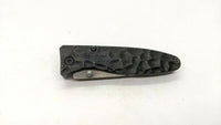Ozark Trail Folding Pocket Knife Textured Grip Handle Plain Edge Liner Aluminum