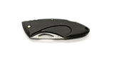 Buck 2002 Anvil Folding Pocket Knife Combo Edge Lockback Blk Glass Filled Nylon
