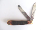 Steel Warrior Red Bone 2 Blade Folding Knife