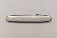 Unbranded Stainless Steel Drop Point Plain Edge Bottle Opener Folding Pocket Kni