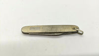 Vtg Imperial Prov RI USA Folding Pocket Knife 2.75" Gold Scroll 2 Blades 1956-80