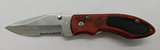 Big C 440 Steel Liner Lock Combination Drop Point Blade Red Color Pocket Knife