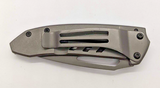 Harley-Davidson TecX TH-1 Stainless Steel 52163C Plain Edge Folding Pocket Knife